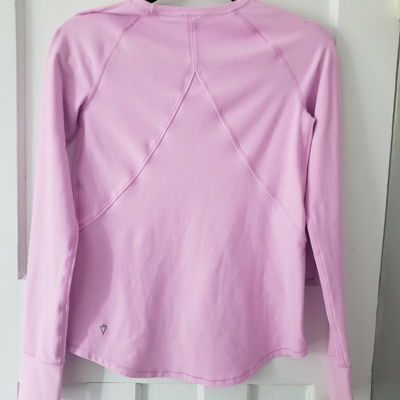 Ivivva Long Sleeve Pink Activewear Top Sz 12 - Picture 2 of 7